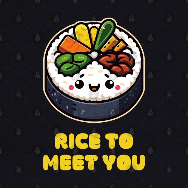 Cute Kimbap Rice to meet to you by SIMKUNG